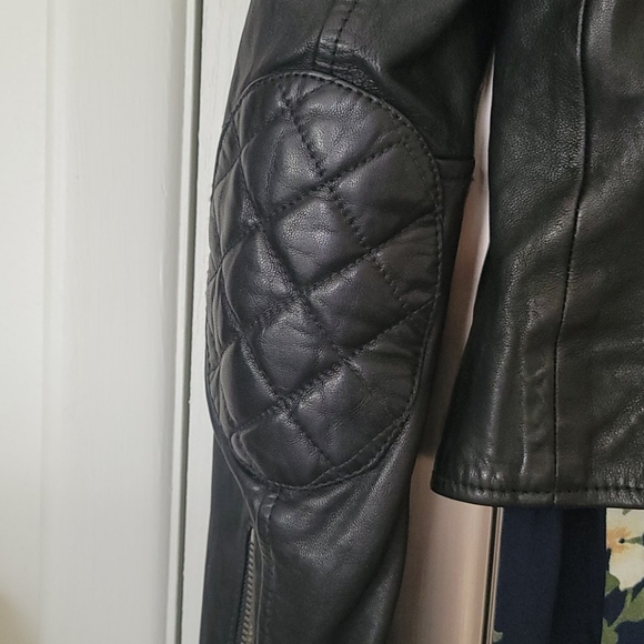 Aritzia Richards Leather Biket Jacket - Picture 8 of 14